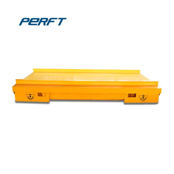 Coil Handling Transfer Car With Fork Lift Pockets For Transporting 120 Ton